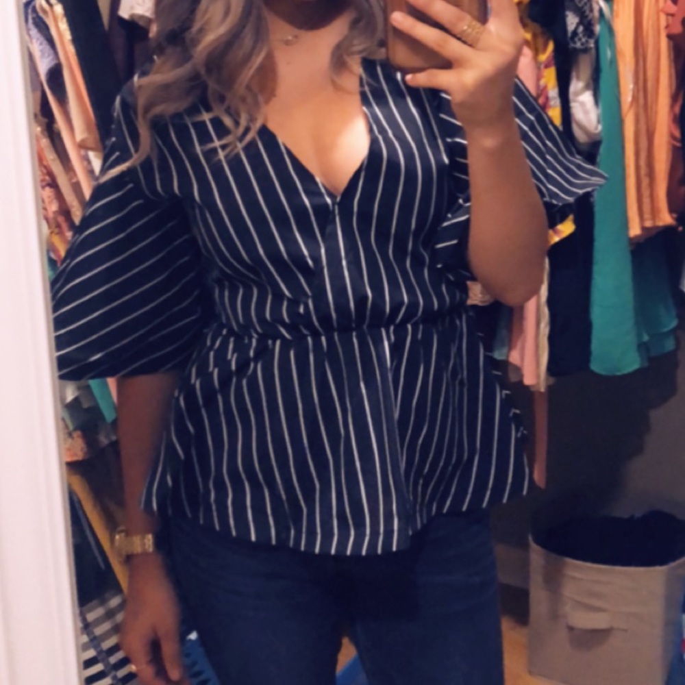Float stripes shirt